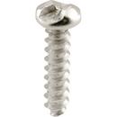 One Way Sheet Metal Screw in Chrome Plated