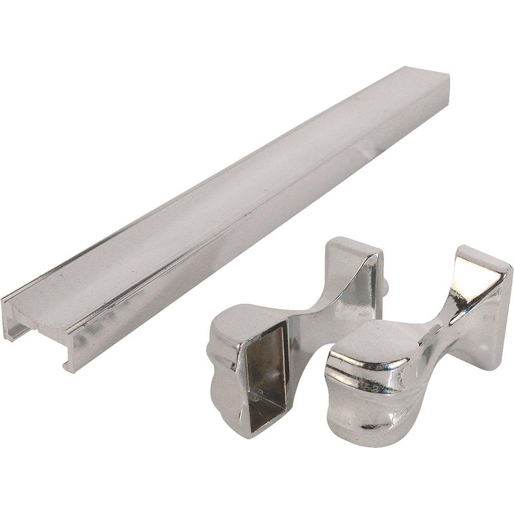 Polished Chrome 3/4 in. Shower Door Towel Bar Assembly 