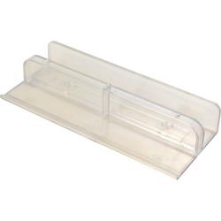 11/16 in. Shower Door Bottom Guide in Clear (Pack of 2)