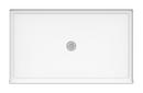 JACUZZI&reg; White 60 in. Rectangle Shower Base 