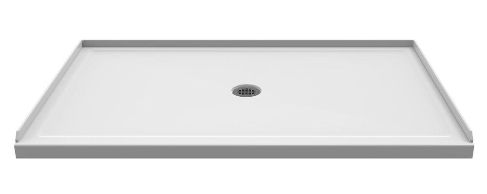 JACUZZI&reg; White 60 in. Rectangle Shower Base 