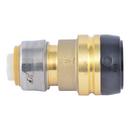 SharkBite® Natural Brass Push-to-Connect Reducing Brass DZR Coupling 