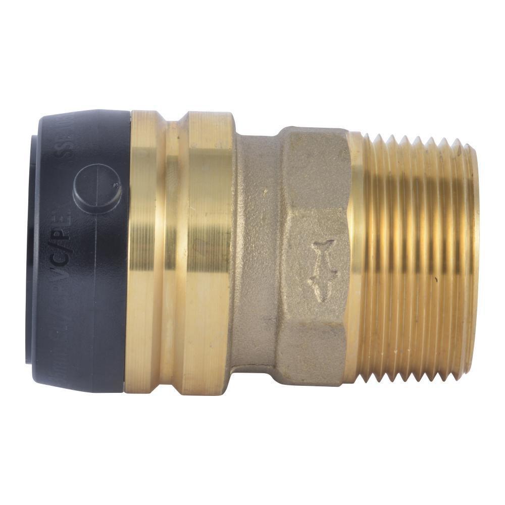 SharkBite® MNPT Brass DZR Connector 