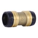 SharkBite® Natural Brass Push-to-Connect Brass DZR Coupling 