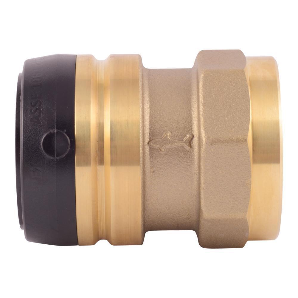 SharkBite® FNPT Domestic Brass Coupling with Connector 