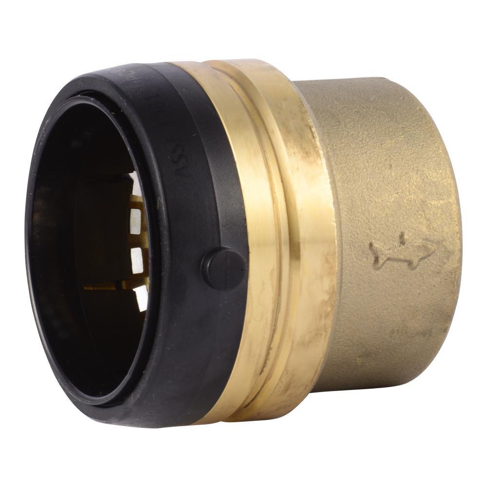 SharkBite® Push-to-Connect Brass DZR End Cap 