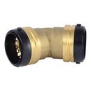SharkBite&reg; Natural Brass Push-to-Connect 45 Degree Brass Elbow 