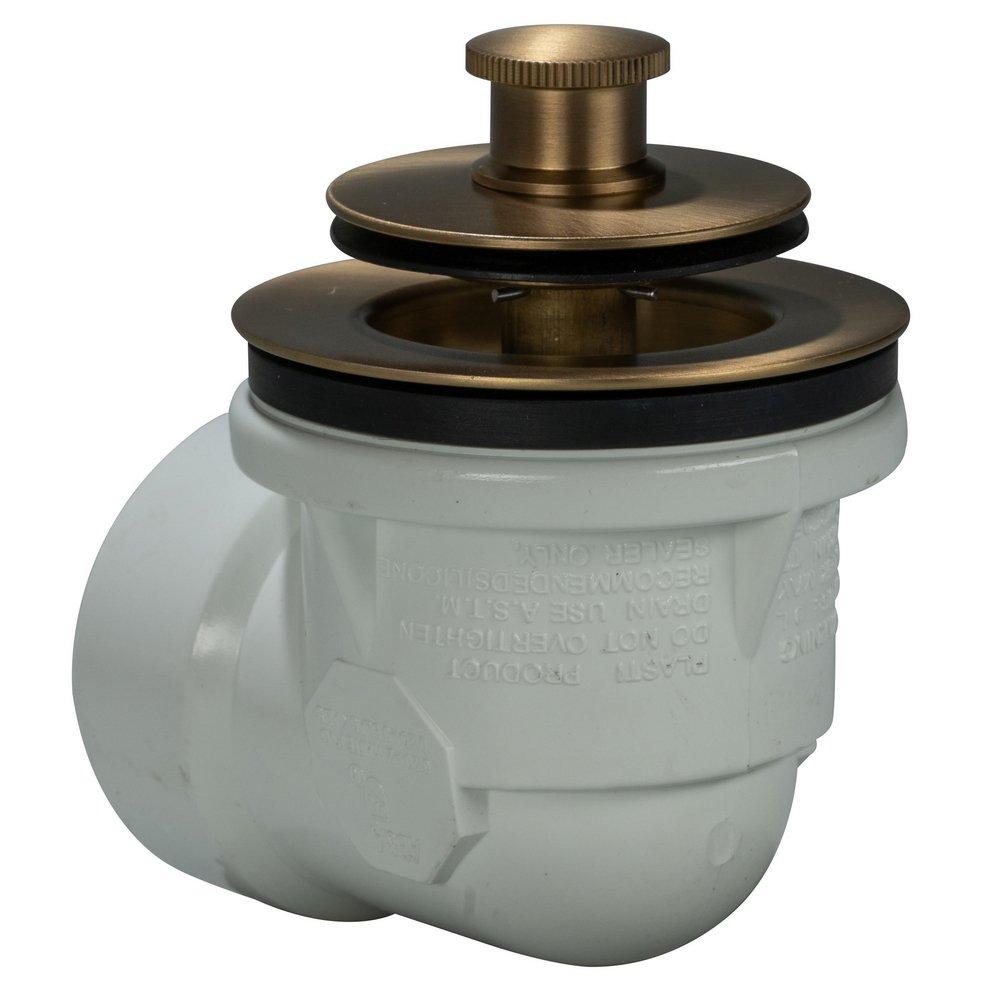 AB & A&trade; Champagne Bronze PVC Push-Pull Half Kit Drain 