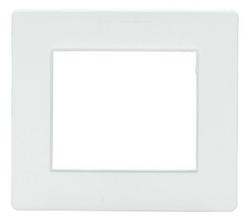 Face Plate Open Extra Deep in White