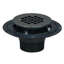 AB & A&trade; Chrome Solvent Weld PVC Tile Shower Drain 