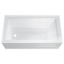 American Standard White 60 x 30 in. Soaker Alcove Bathtub Left Drain 