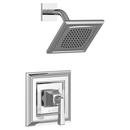 1/2 in. NPT 1.8 gpm Shower Valve Trim Kit with Square Single Lever Handle in Polished Chrome