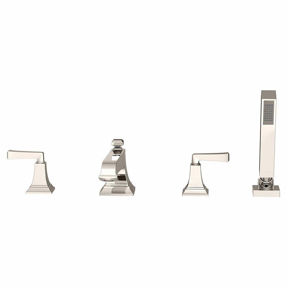 American Standard Polished Nickel Two Handle Roman Tub Faucet Trim Only 