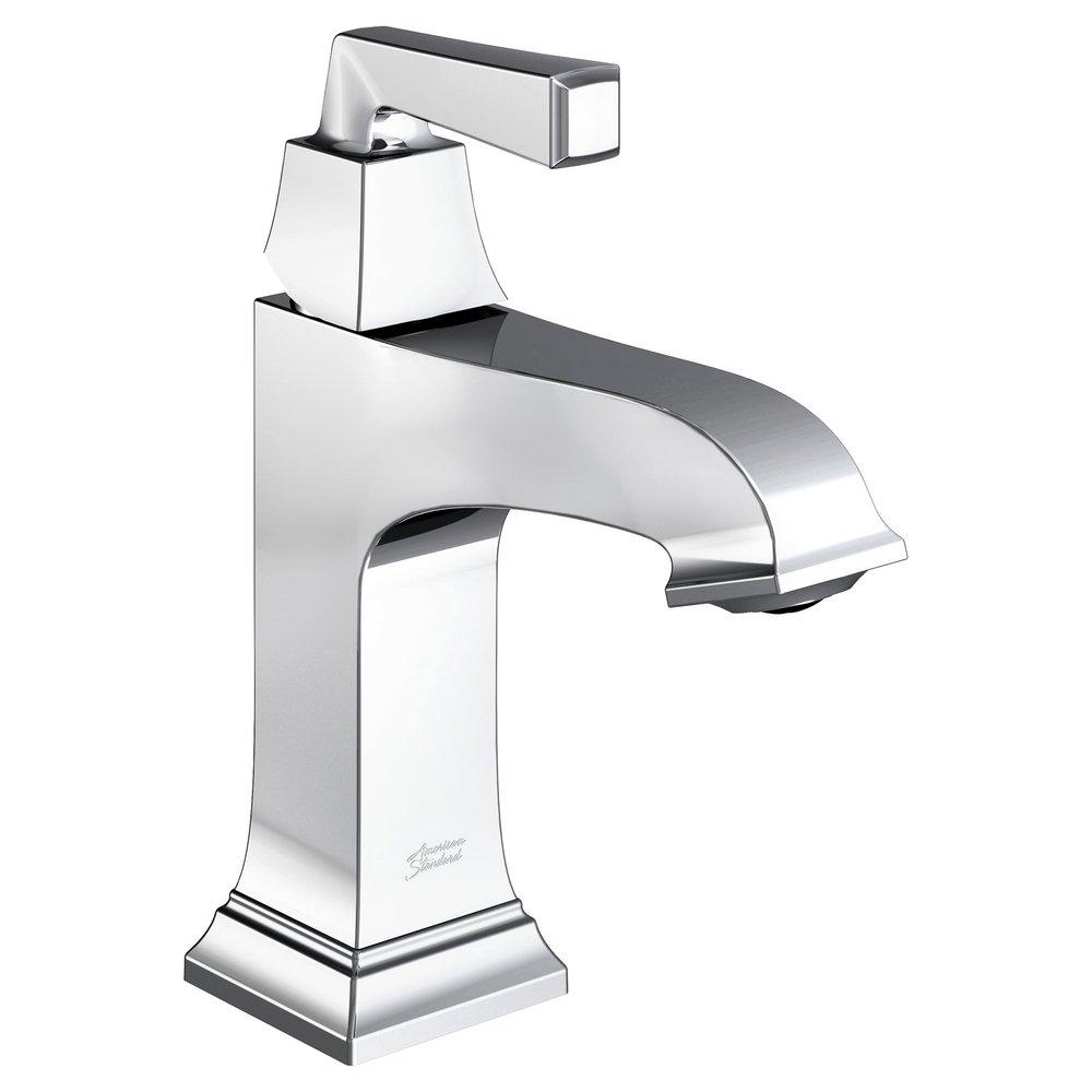 American Standard Polished Chrome Single Handle Monoblock Bathroom Sink Faucet 