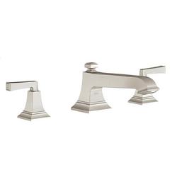 Two Handle Roman Tub Faucet in Brushed Nickel Trim Only