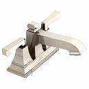 Two Handle Centerset Bathroom Sink Faucet in Polished Nickel PVD