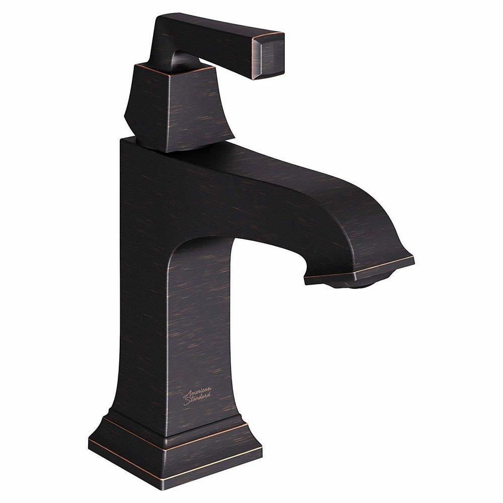 American Standard Legacy Bronze Single Handle Monoblock Bathroom Sink Faucet 