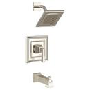 Single Handle Single Function Bathtub & Shower Faucet in Polished Nickel (Trim Only)