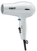 Conair&reg; White 7-1/4 x 3-1/2 x 9-1/2 in. Hair Dryer 