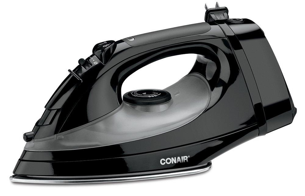 Conair® Black Steam Iron in Black 
