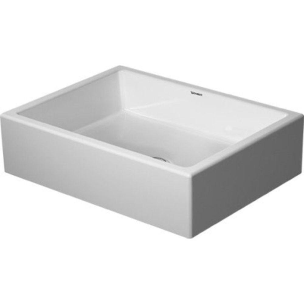 WASHBOWL VERO AIR 600MM WHITE W/O. OF W/O. TP GROUND 