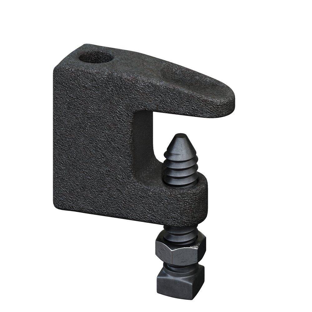 FNW&reg; Black Ductile Iron Universal UL/FM Beam Clamp 