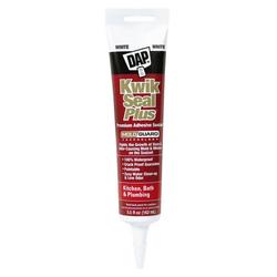 5.5 oz.Kitchen & Bath Antimicrobial Adhesive Sealant in White