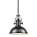Elk Home Black Nickel 100W 3-Light Medium E-26 Incandescent Pendant 