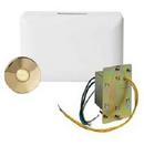 Builder Kit Chime with Junction Box Transformer and 2 Lighted Pushbuttons in White