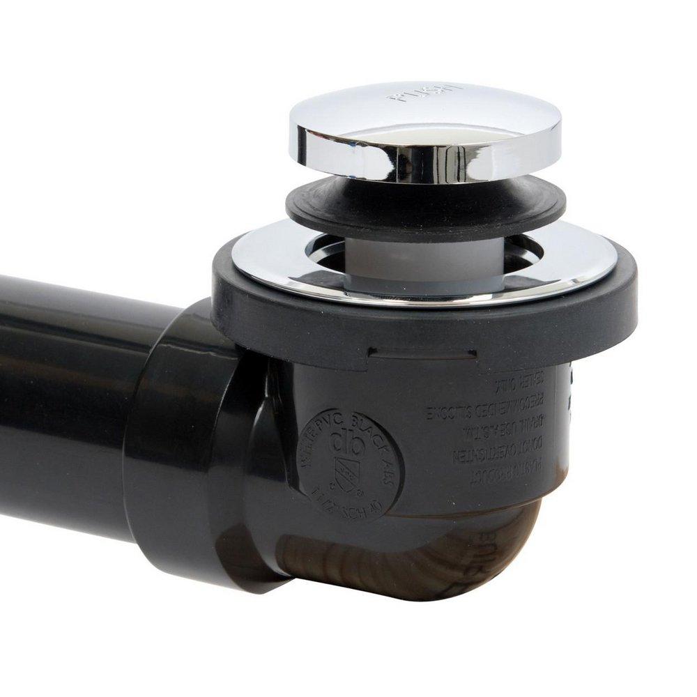 Dearborn Chrome Plastic Toe-Tap Drain 