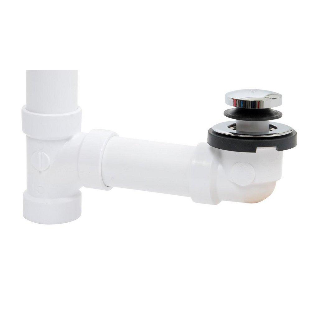 Dearborn Chrome PVC Toe-Tap Drain 