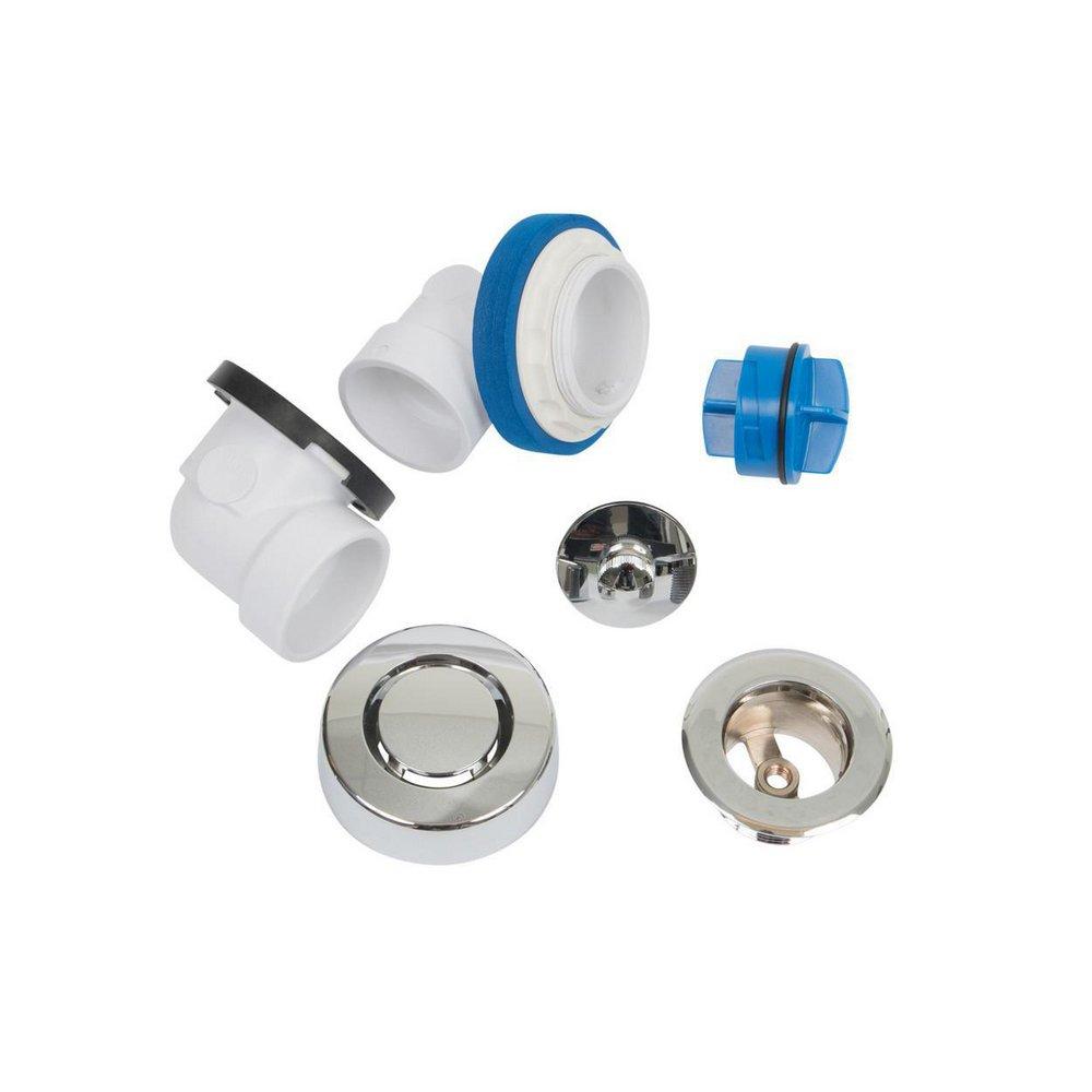 Dearborn Chrome Plastic Toe-Tap Drain 