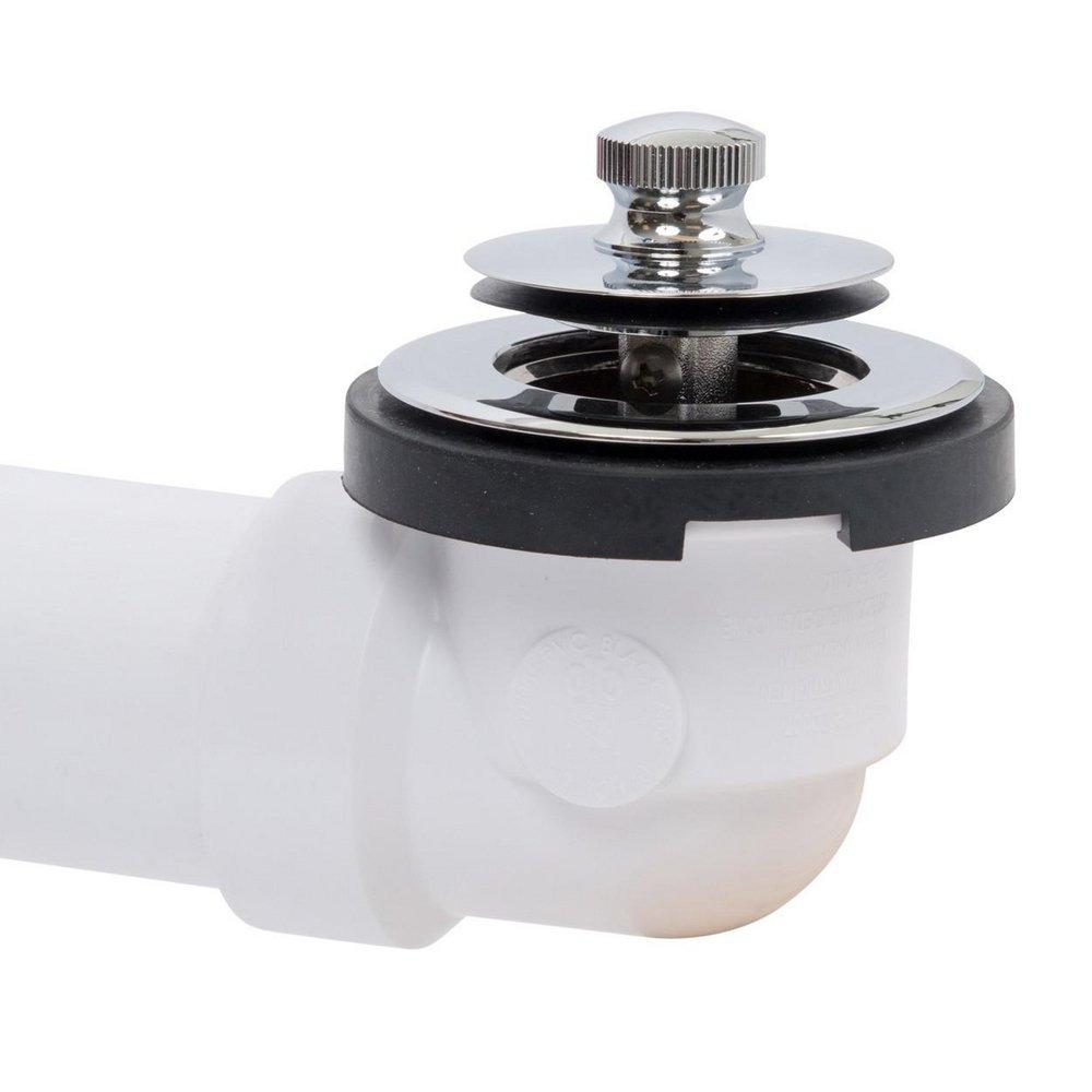 Dearborn Chrome Plastic Lift & Turn Drain 