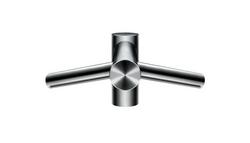 110/120V Shortneck Wash and Dry Airblade Tap