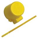 Plastic Curb Stop Valve Lock with Strap (Pack of 10)