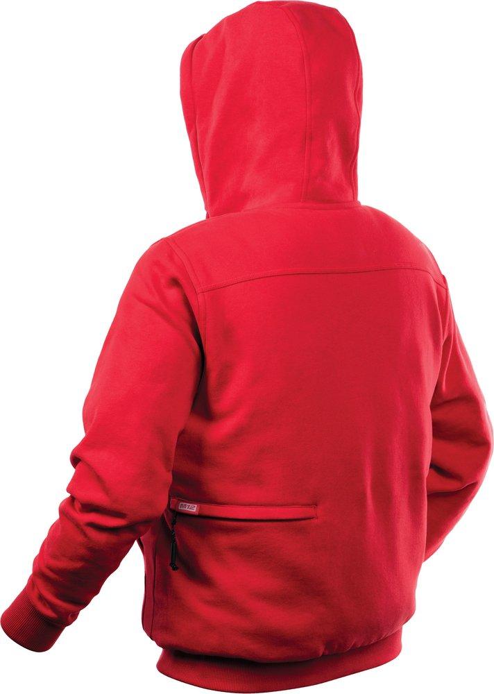 Milwaukee&reg; Red Brushed Tricot and Polyester Heated Hoodie Kit in Red 