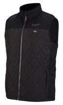 XL Size 12V Polyester Heated Vest Only in Black