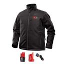 XXXL Size Polyester Heated Clothing Jacket Kit in Black