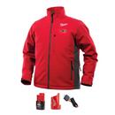 M Size 12V Polyester Heated Jacket in Red