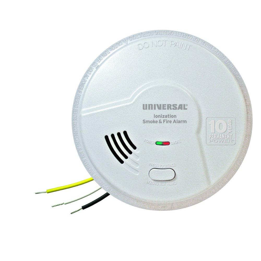 Universal Security Instruments 2-in-1 Smoke and Fire Smart Alarm with Battery Backup 
