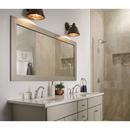Delta Faucet Brilliance Stainless Two Handle Widespread Bathroom Sink Faucet 