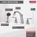 Delta Faucet Venetian Bronze Two Handle Roman Tub Faucet (Trim Only) 