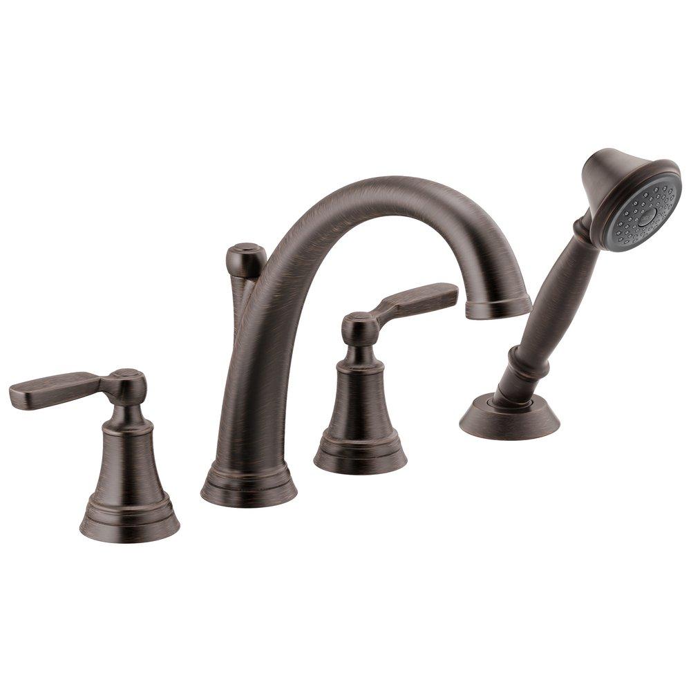 Delta Faucet Venetian&reg; Bronze Two Handle Roman Tub Faucet Trim Only 