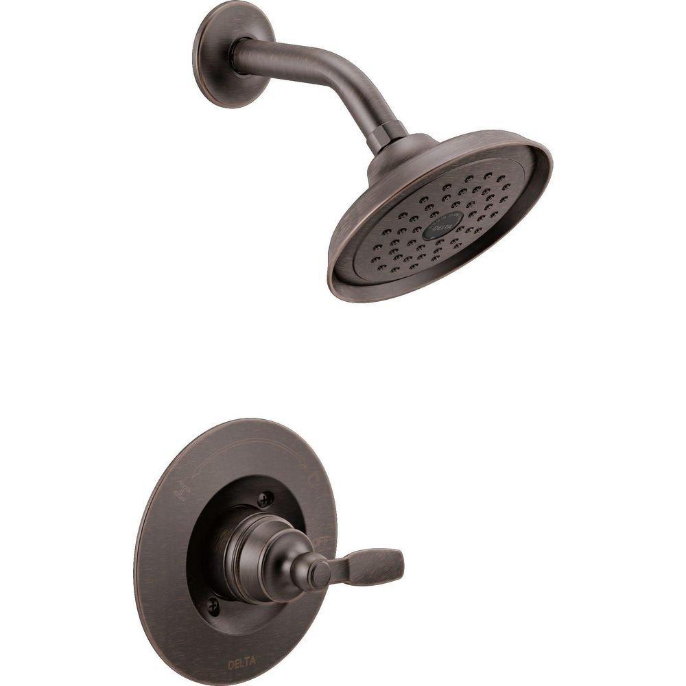 Delta Faucet Venetian Bronze Single Handle Single Function Shower Faucet (Trim Only) 