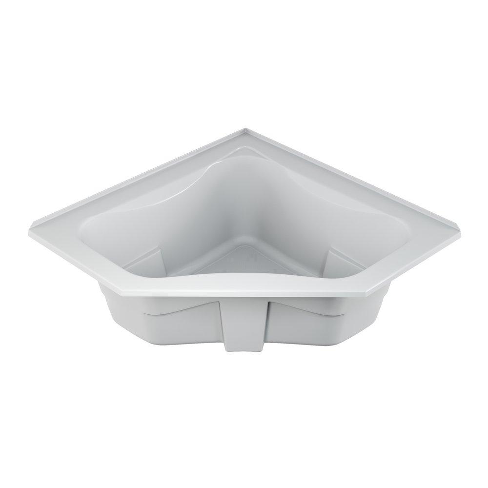 JACUZZI&reg; Oyster 72 x 42 in. Acrylic Rectangle Skirted Whirlpool Bathtub with Left Drain and J2 Basic Control 
