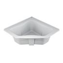 JACUZZI&reg; Oyster 72 x 42 in. Acrylic Rectangle Skirted Whirlpool Bathtub with Left Drain and J2 Basic Control 