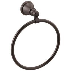 Round Closed Towel Ring in Venetian Bronze