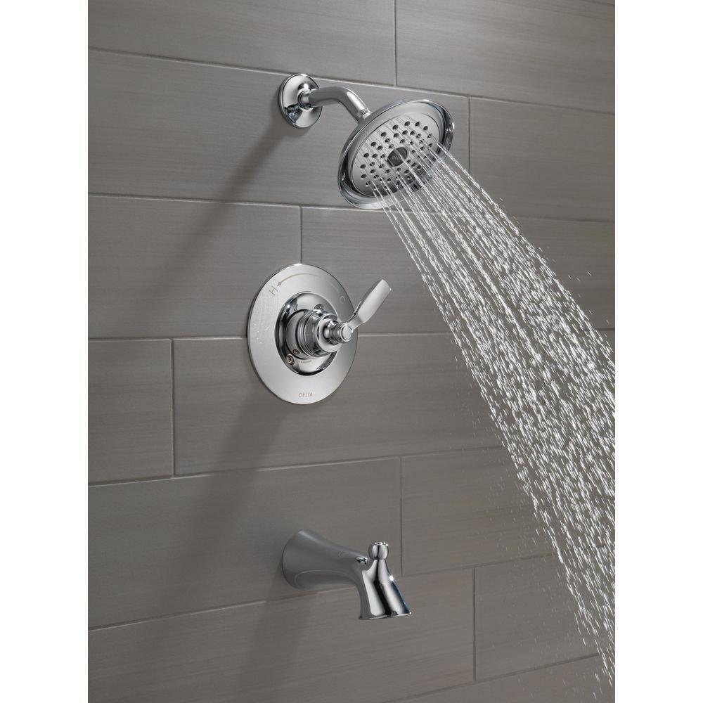 Delta Faucet Venetian Bronze One Handle Single Function Bathtub & Shower Faucet 