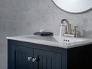 Delta Faucet Brilliance Stainless Two Handle Centerset Bathroom Sink Faucet 