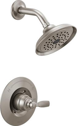 One Handle Single Function Shower Faucet in Brilliance&reg; Stainless (Trim Only)